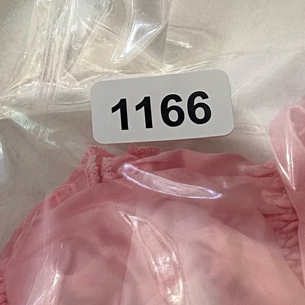 New! PINK Victoria's Secret Silky Flutter Bralette & Panty Set 1166